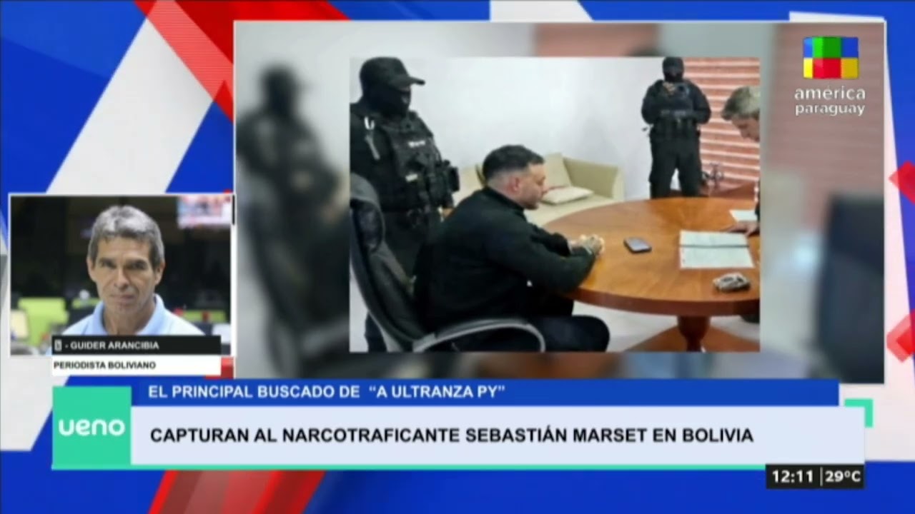 🔴 Caso Sebastián Marset: Detienen a cinco personas en operativo