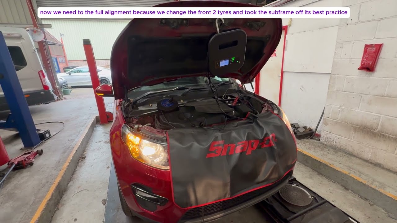 Turbo replacment on Land Rover Discovery Sport 2.0 Ingenium Engine 2018
