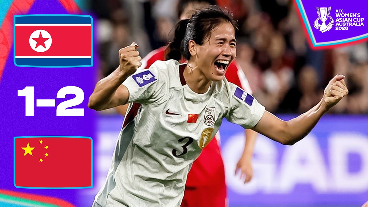China PR turn it around to TOP GROUP B! | DPR Korea - China PR | Highlights | AFC Women's Asian Cup™