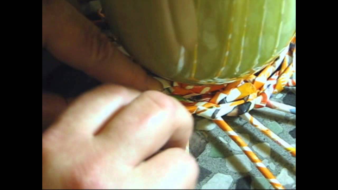 Basketry. Spiral weaving. Part 2.