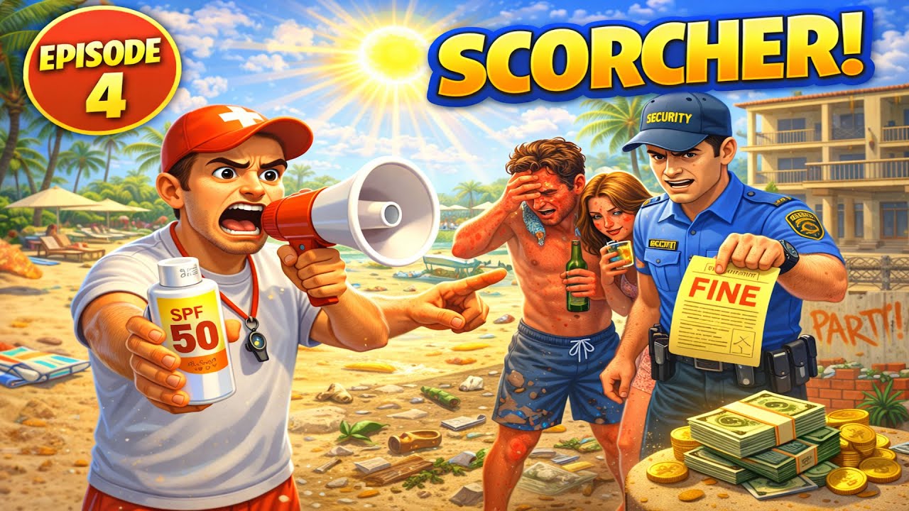 SUN, FINES & VANDALISM! ☀️ | Beach Life Gameplay | No Commentary #4