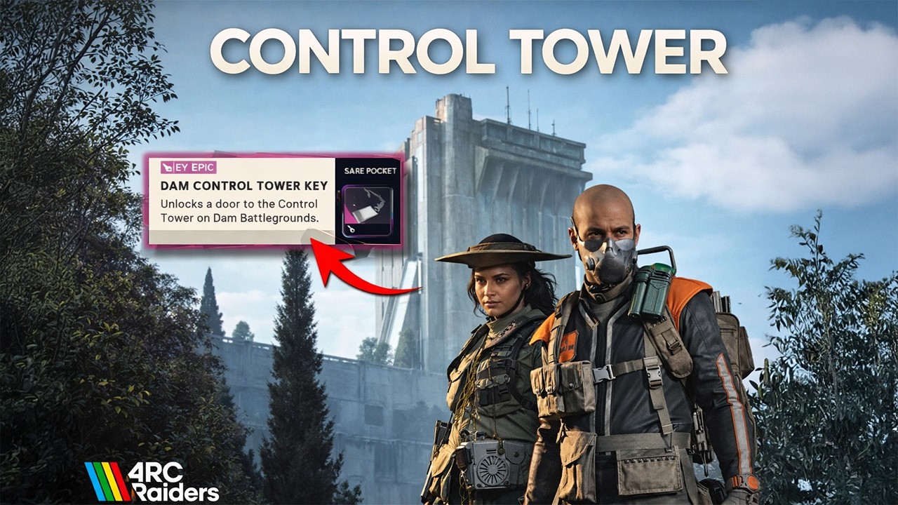 CONTROL TOWER RAID 💥 | ARC RAIDERS