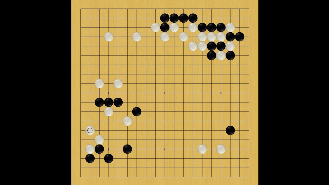 【囲碁の師匠katago自己対局観戦実況】64 互先【囲碁】