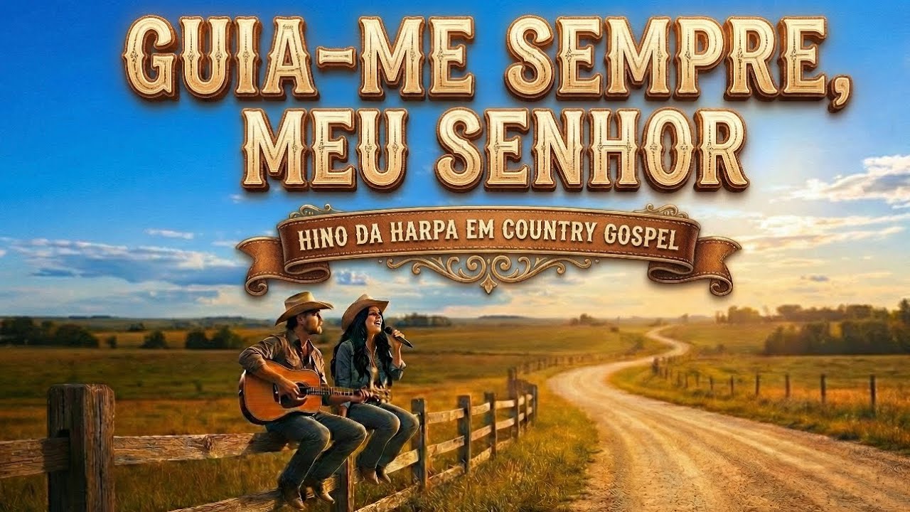 HINO DA HARPA EM VERSÃO COUNTRY: GUIA-ME SEMPRE MEU SENHOR