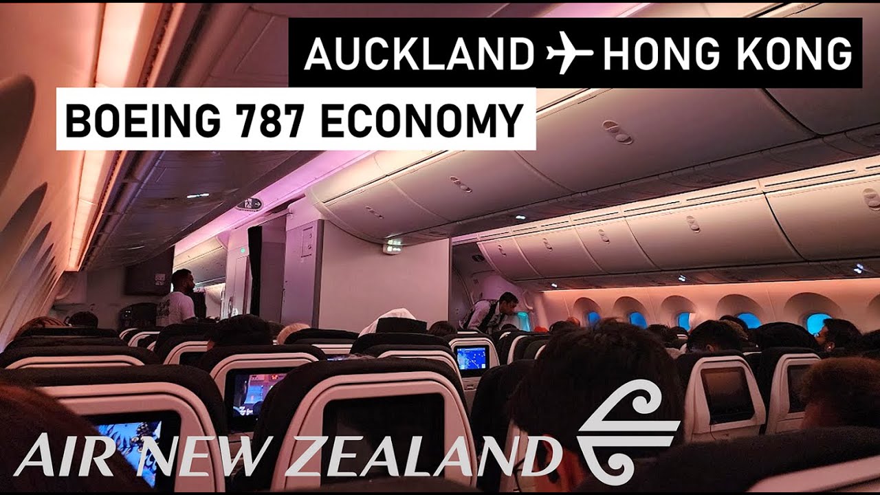 Air New Zealand Boeing 787-9 Economy Flight Experience: Auckland to Hong Kong (NZ81)