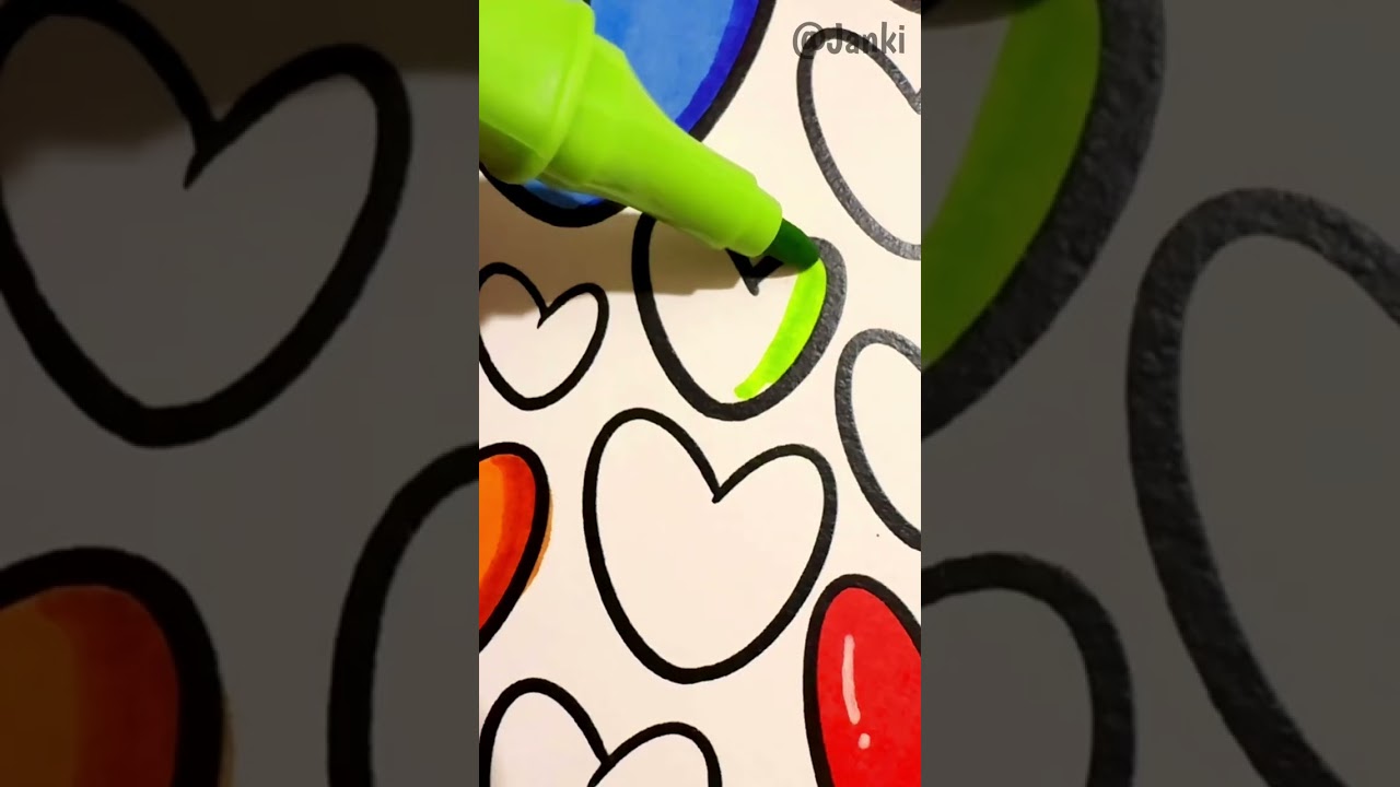 Soothing Art Video 🩷💛💙 #viralshort #trendingshorts #soothingart