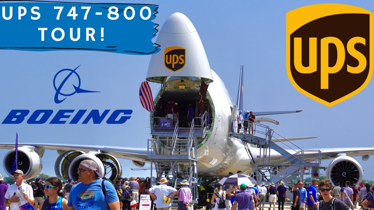 Обзор Boeing 747-800 UPS! &mdash; Ошкош 2021