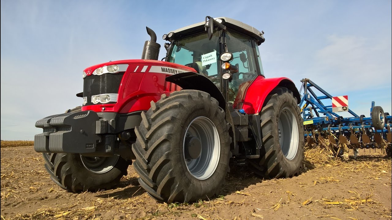 Test MASSEY FERGUSON 7718 + KOCKERLING