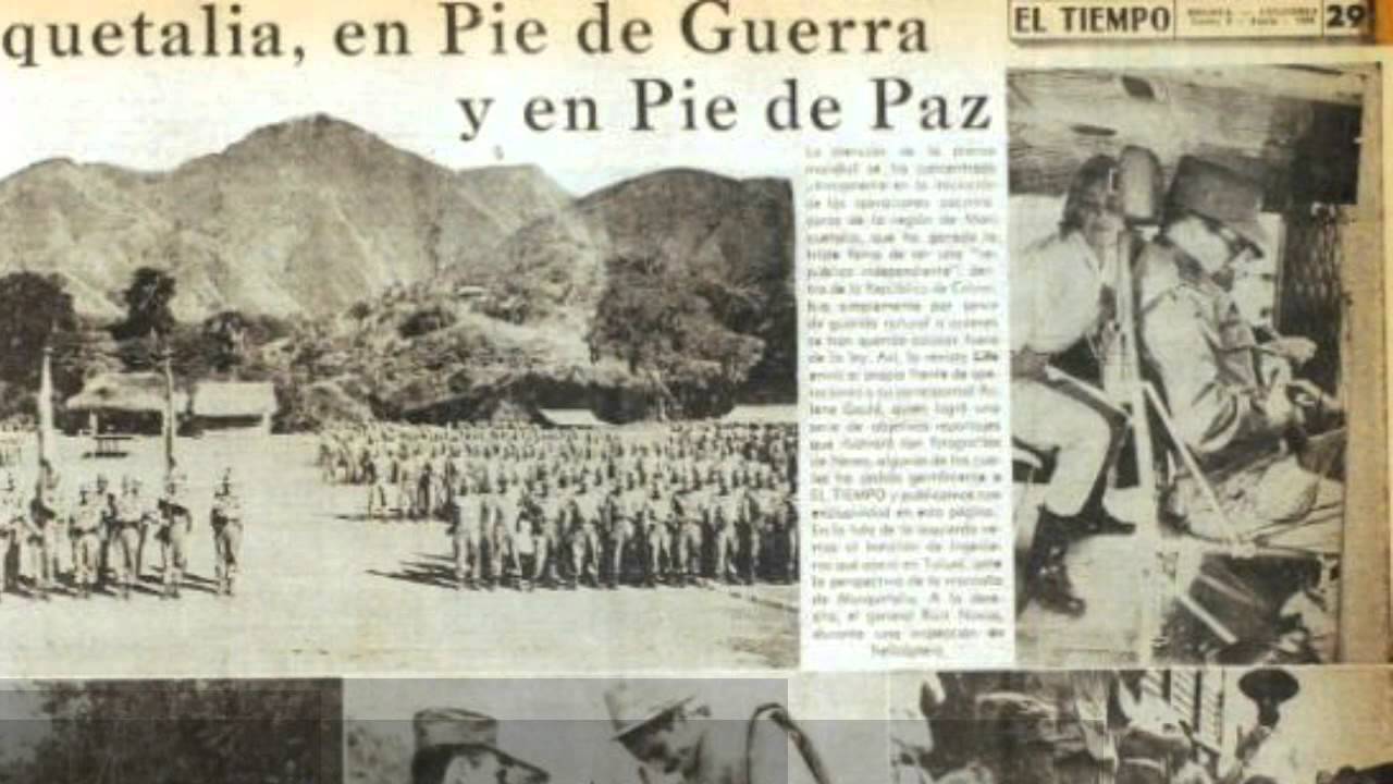 Discurso Guillermo León Valencia -  Marquetalia - 1965