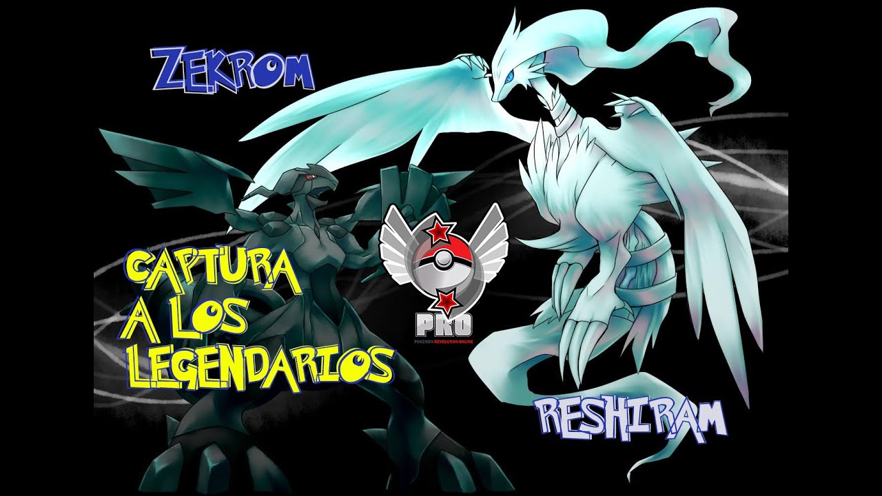 Captura a Reshiram y Zekrom