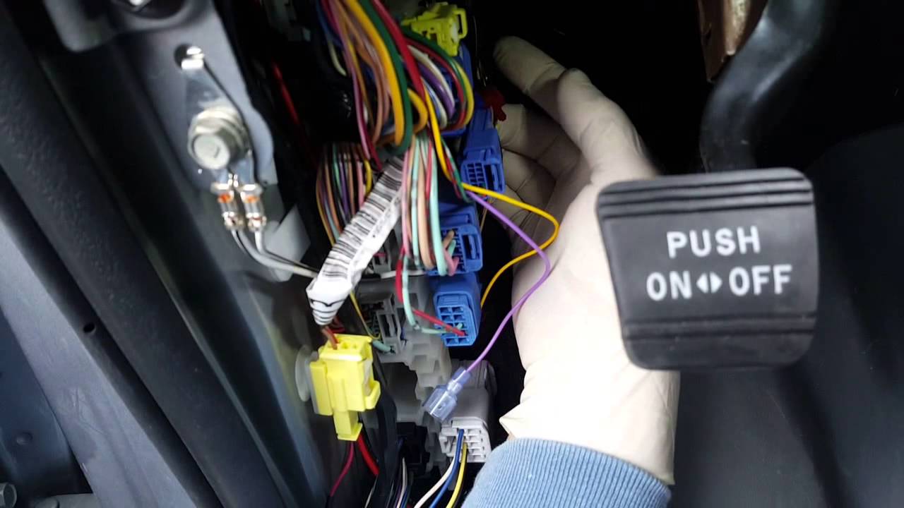 Toyota Tundra Auto folding side mirror installation