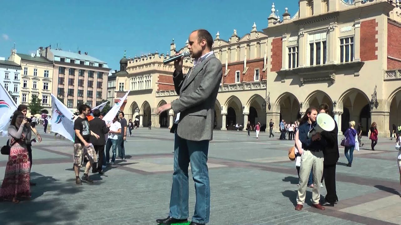Wolnościowy flashmob Wolnego Browaru i Nowej Prawicy