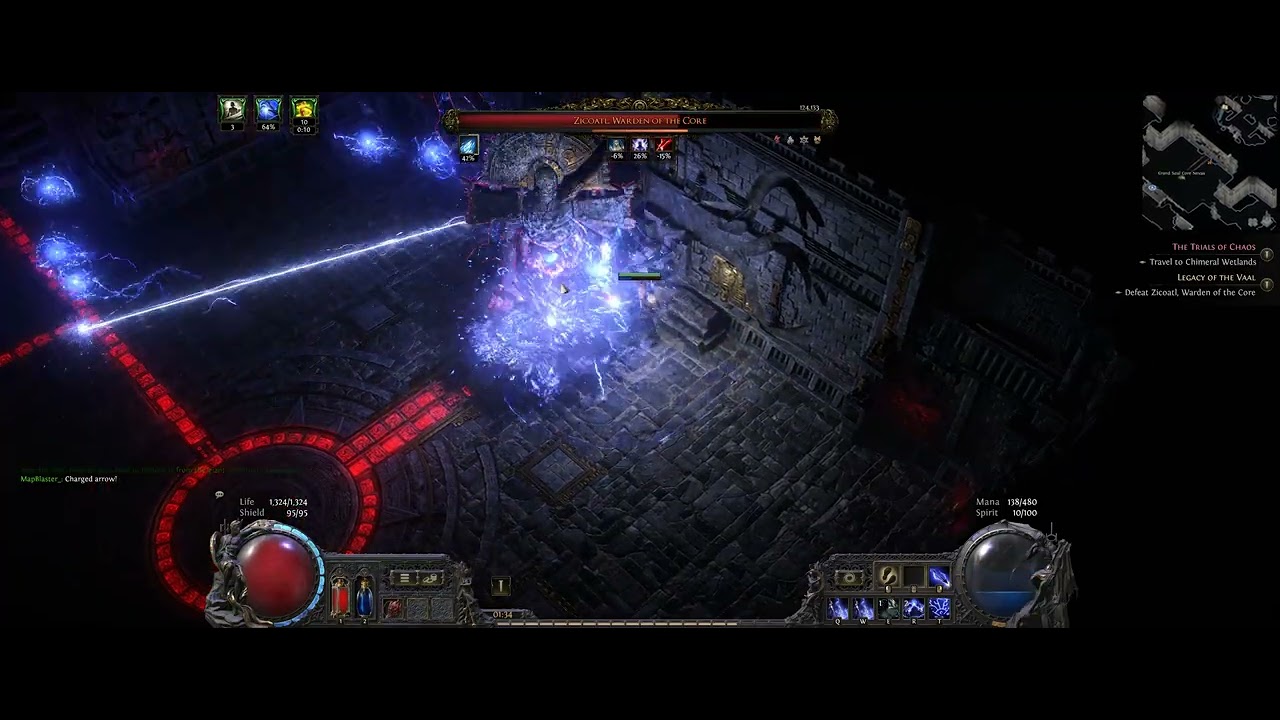 Poe2 Cast on Shock