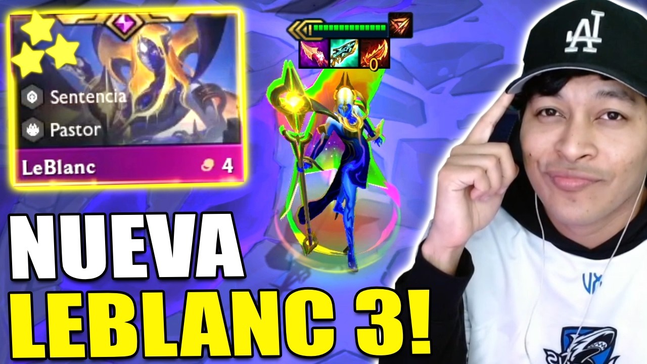 🔥LEBLANC 3 ESTRELLAS esta ULTRA ROTA en TFT SET 17