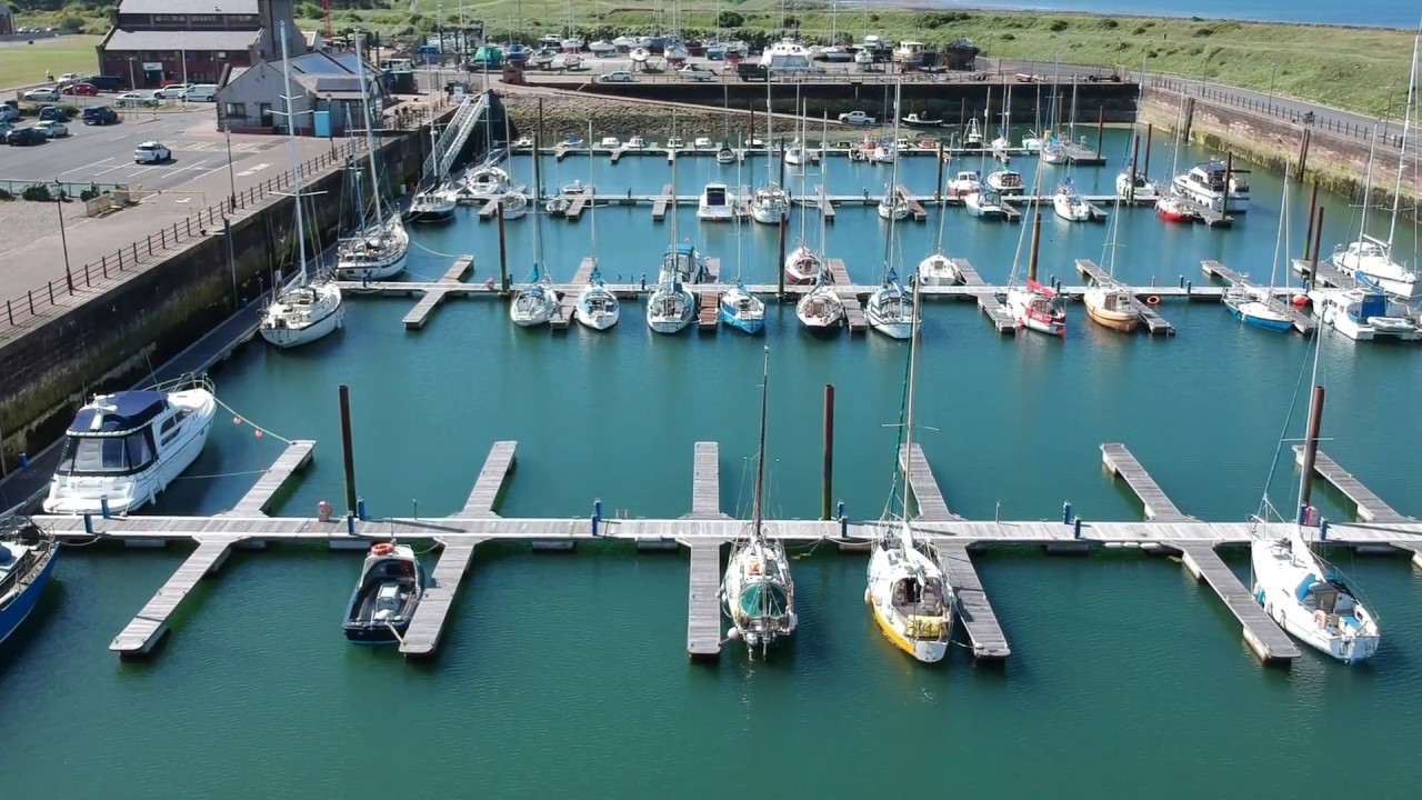 Maryport Dock By Drone
