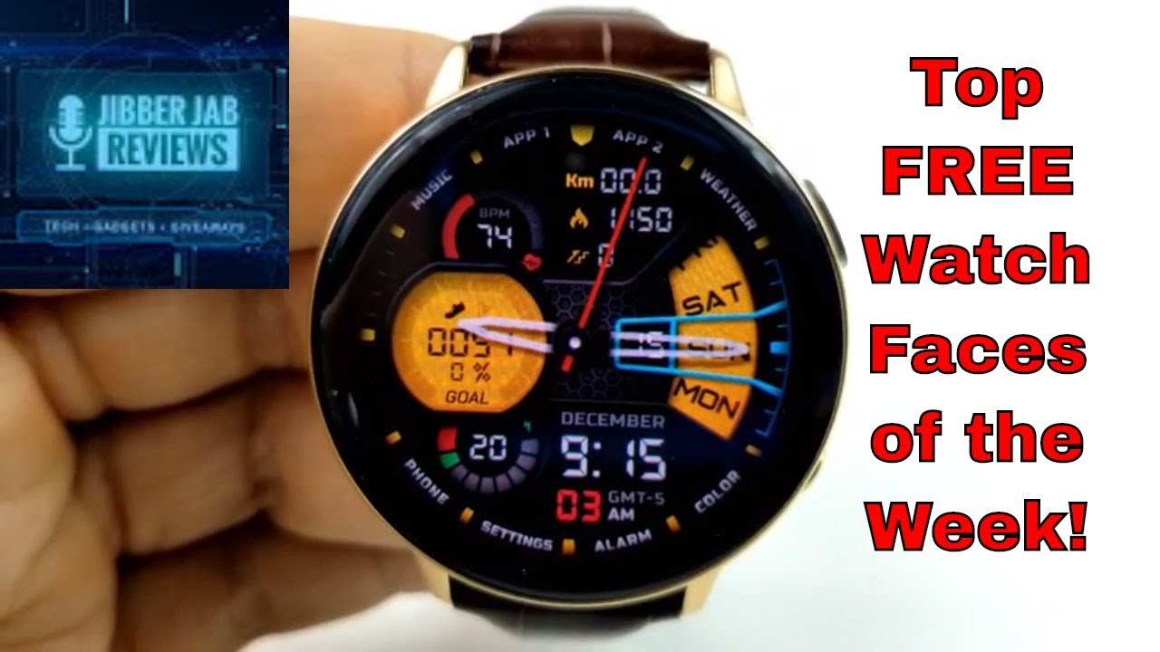 TOP FREE Must See & Must Download Samsung Galaxy Watch Active 2/Galaxy Watch/Gear S3 Watch Faces