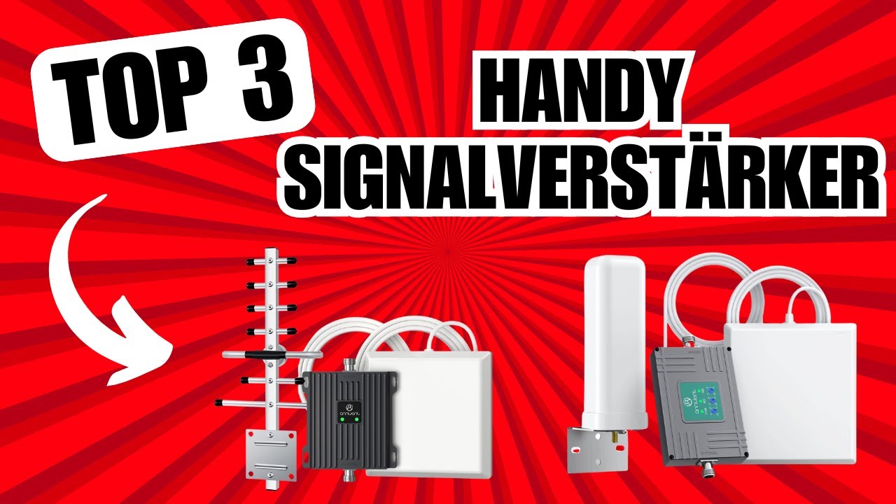 Diese HANDY SIGNALVERST&Auml;RKER machen S&Uuml;CHTIG! TOP 3 Empfangsverst&auml;rker Vergleich