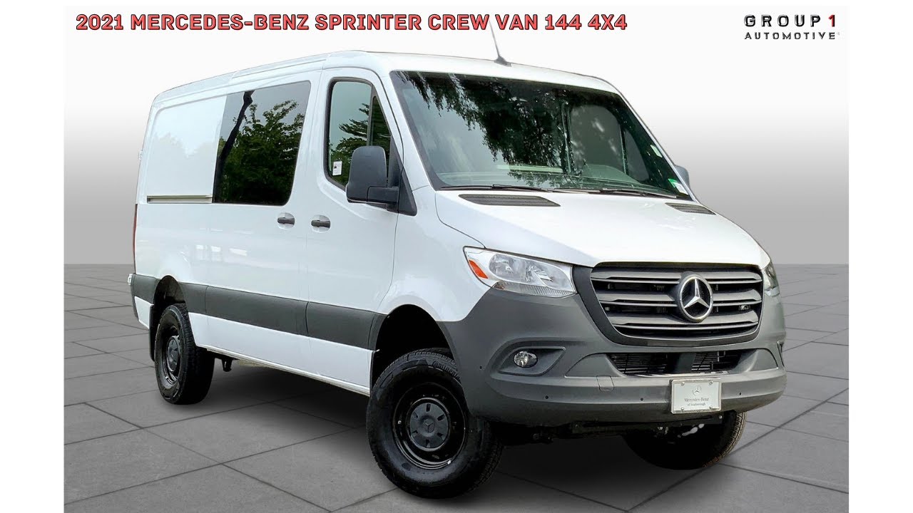 2021 Mercedes-Benz Sprinter Crew Van 144 4x4 | Video Tour with Tom