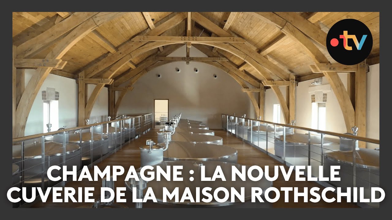 Architecture de champagne (3/4) : la nouvelle cuverie de la maison Rothschild