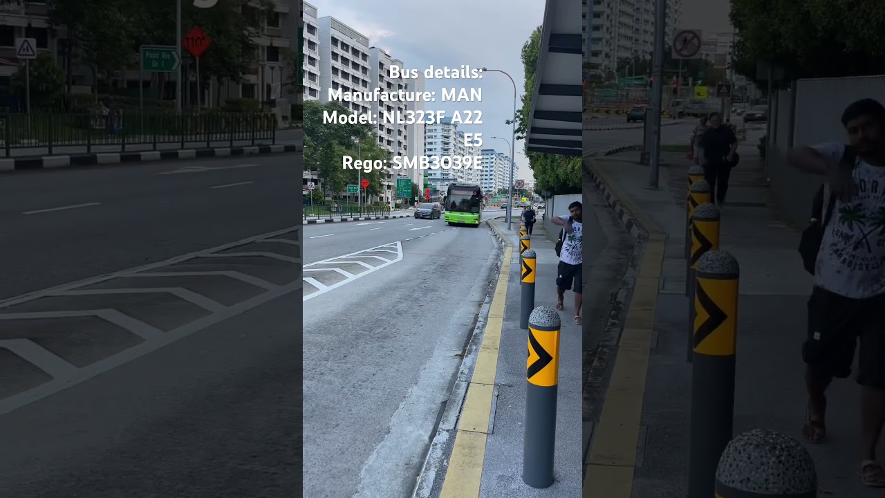 [Uncommon 🟩] MAN A22 Euro 5 arriving. #singapore #bus