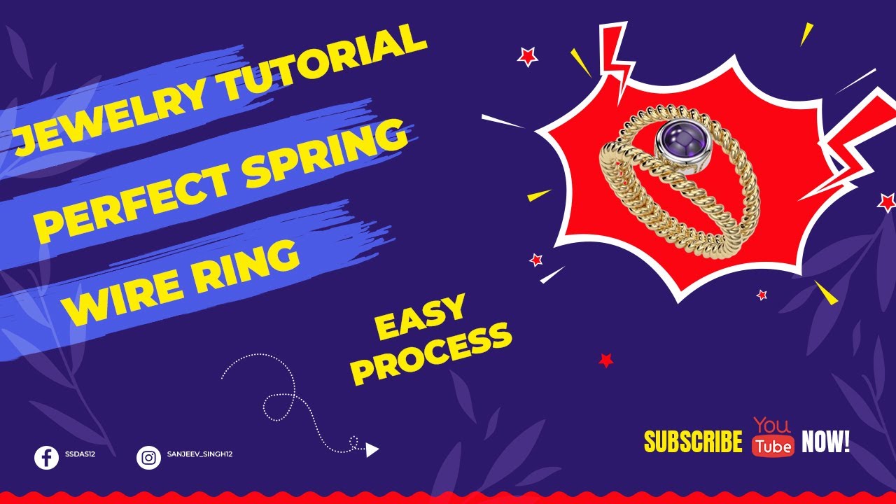 Rhino WIP Jewelry Tutorial: Create a Perfect Spring Wire Ring