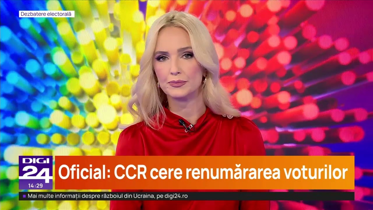 Fără precedent: CCR a cerut BEC renumărarea voturilor la primul tur al alegerilor prezidențiale
