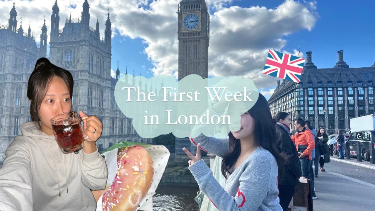 런던 교환학생 브이로그 | Welcome Week in SOAS | Soho Shopping | B bagel soho | Big Ben.. etc