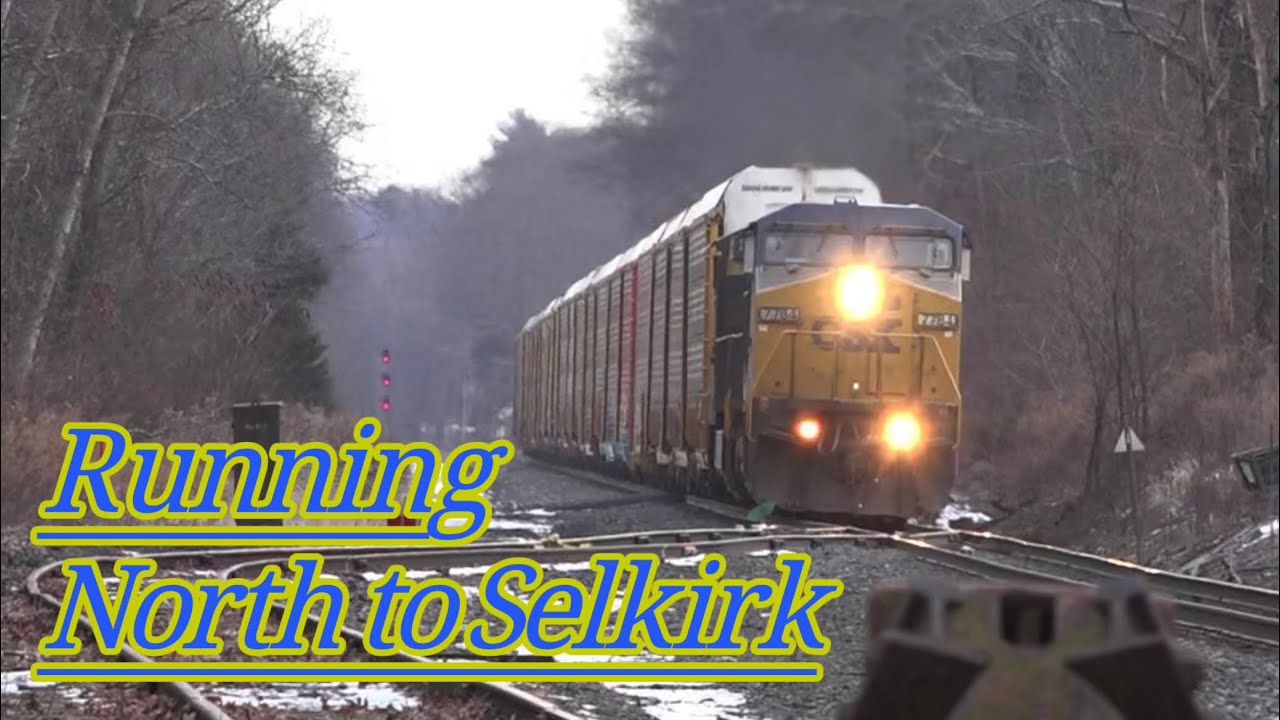 CSX Running Through Selkirk