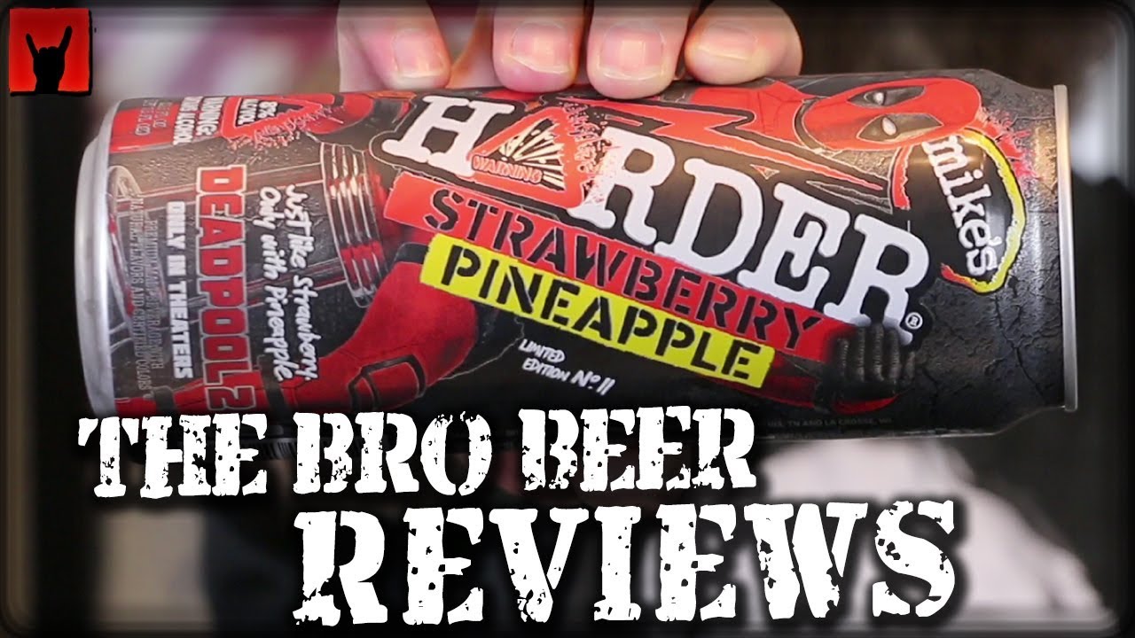 Mike's Harder Strawberry Pineapple 8% abv - The Bro Beer Reviews