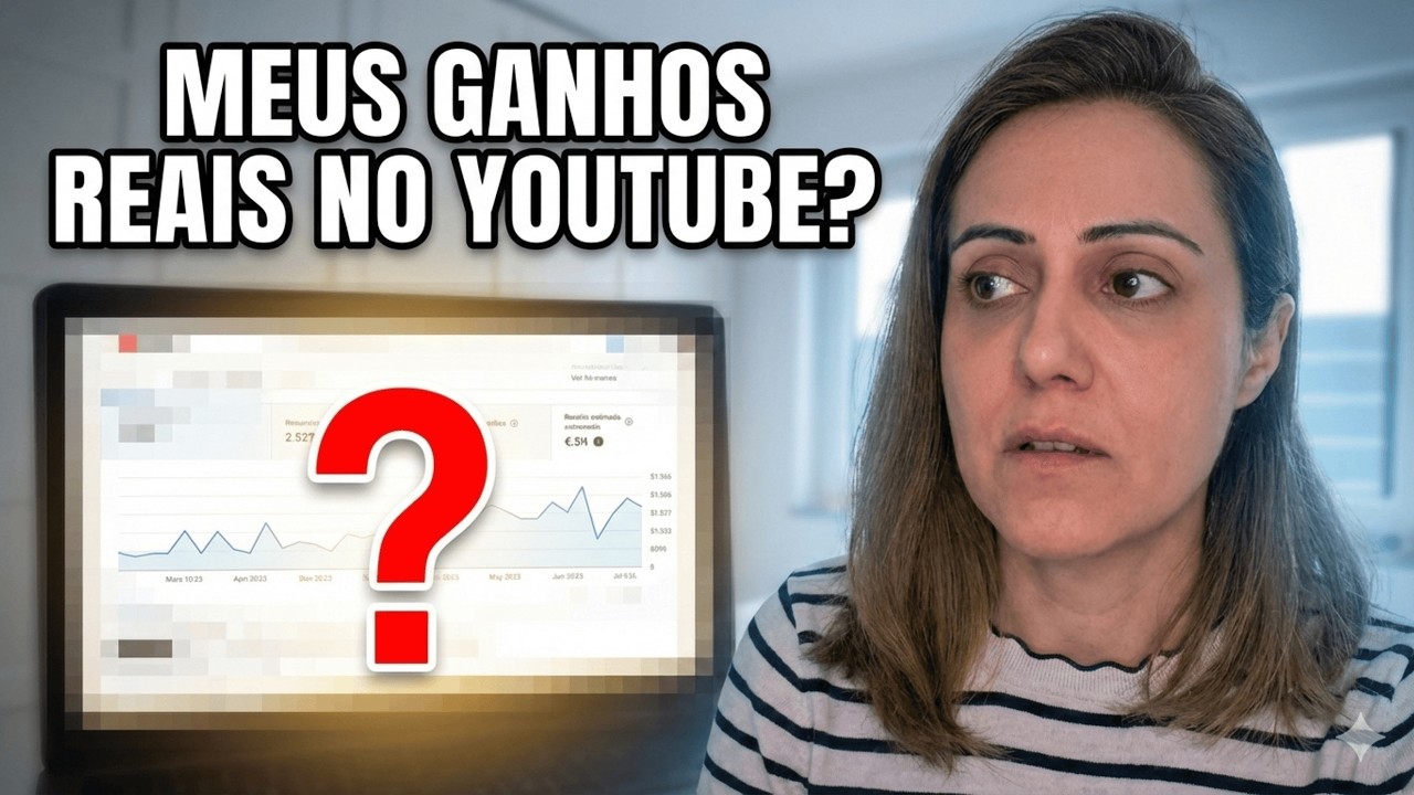 A verdade sobre ganhos no YouTube (meus números)