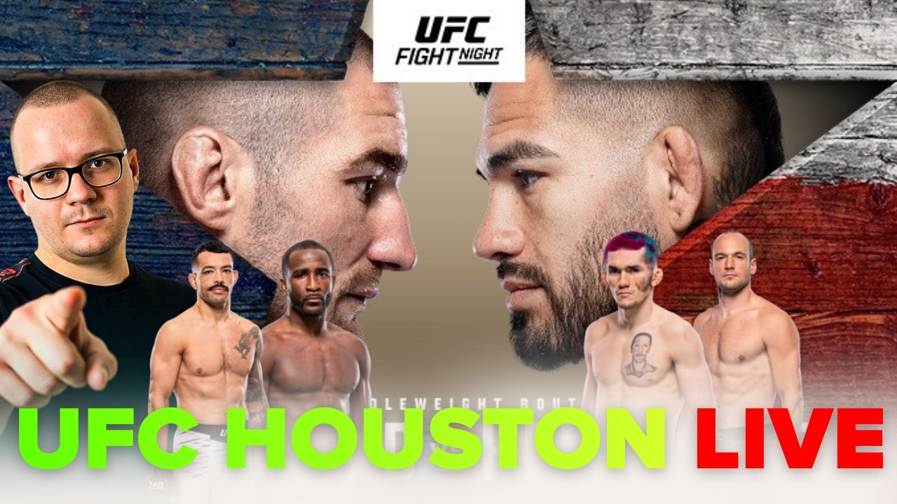 UFC HOUSTON: Strickland vs Hernandez Live | Oglądamy gale UFC Houston