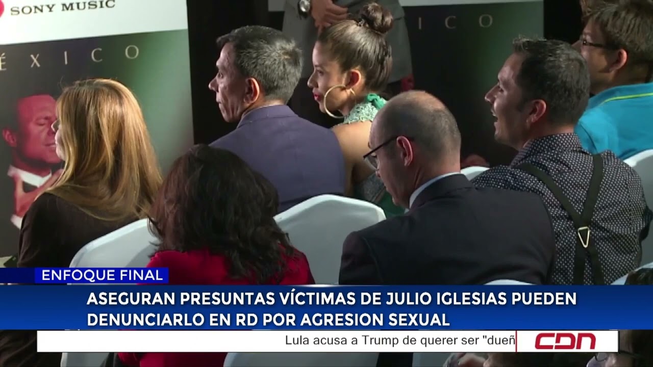 Aseguran presuntas víctimas de Julio Iglesias pueden denunciarlo en RD por agresión sexual