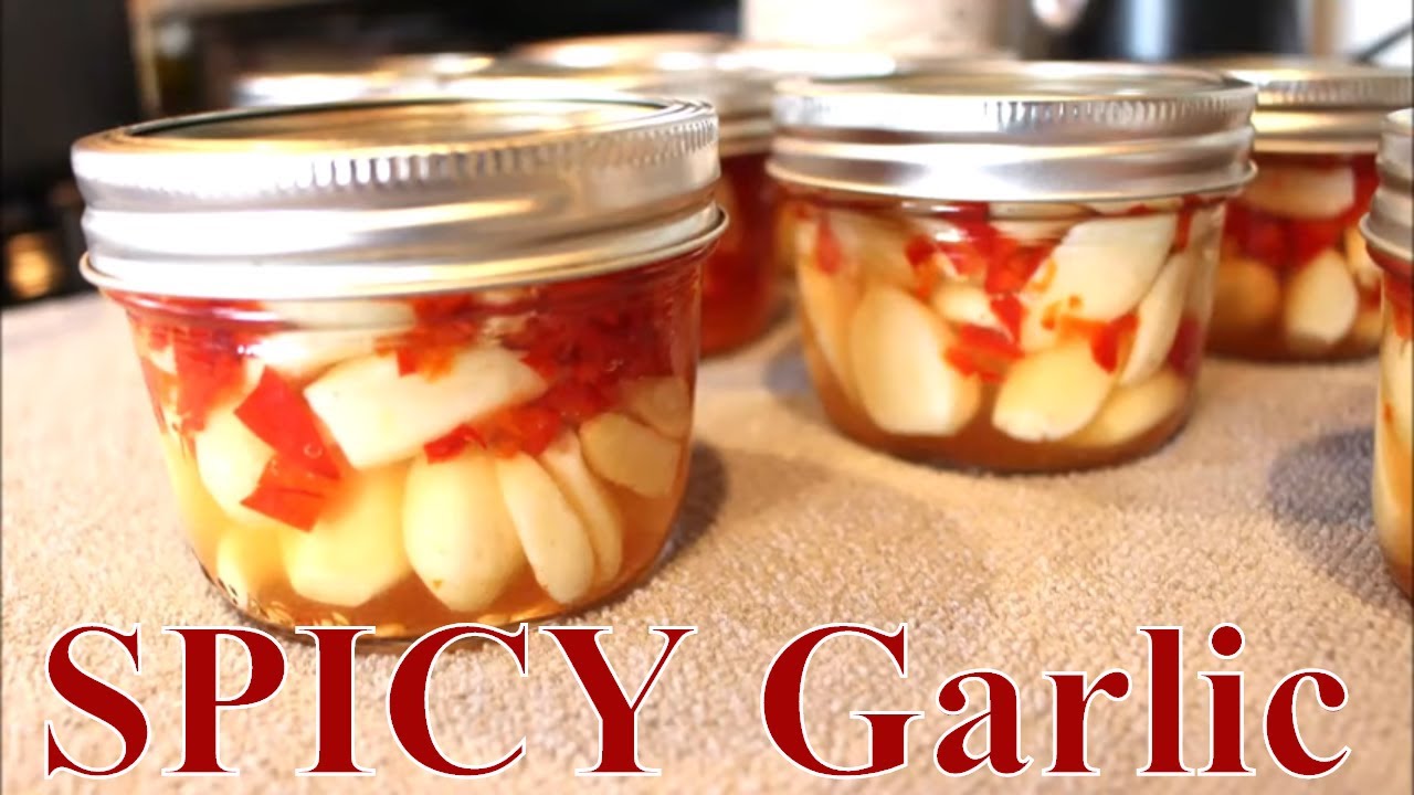 2020 Spicy Pickled Garlic With Linda's Pantry
