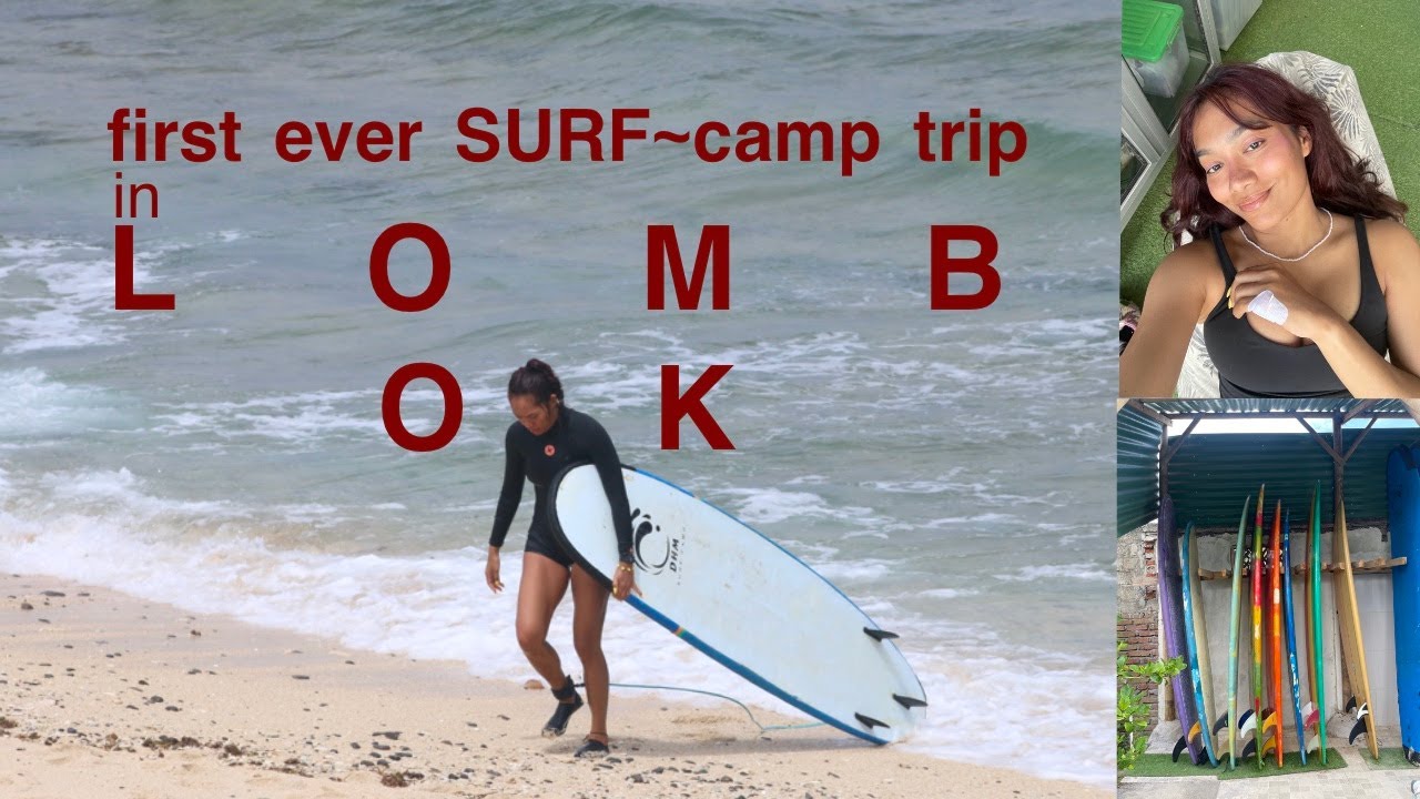 first ever surf-camp trip (*i've never surfed before ever in my life)