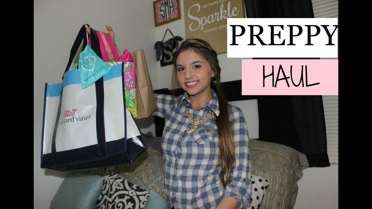 PREPPY HAUL!!: LILLY PULITZER, VINEYARD VINES, KENDRA SCOTT, J. CREW ECT.
