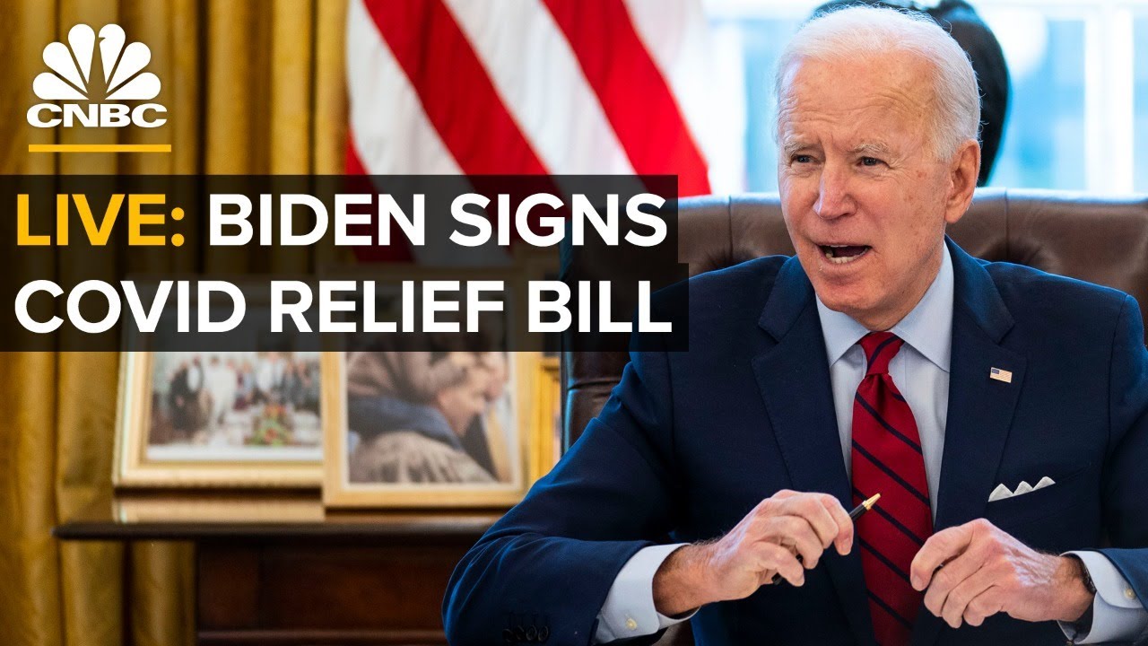 WATCH LIVE: Pres. Biden signs American Rescue Plan &mdash; 3/11/2021