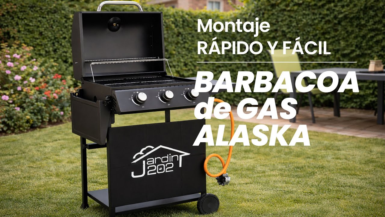 Montaje Barbacoa Alaska 🔥 Rápido y sencillo | jardin202