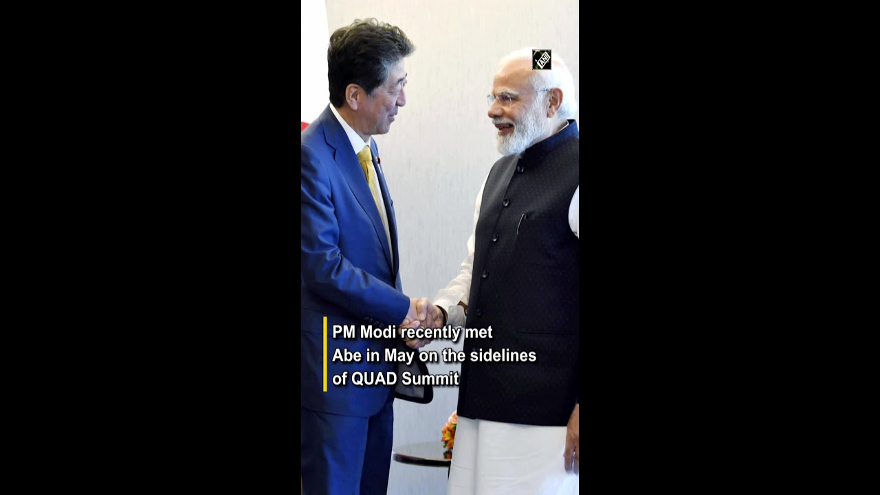 India&rsquo;s friend and former Japan PM Shinzo Abe passes away