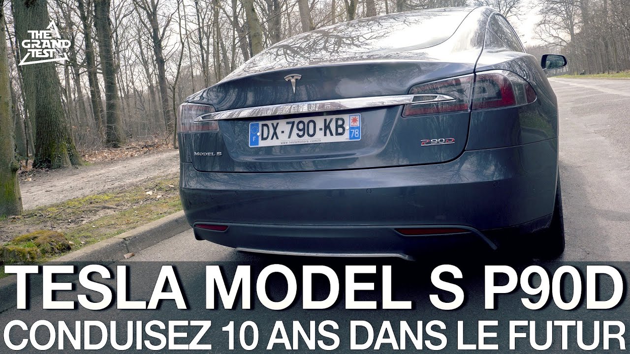 Tesla Model S P90D : Conduisez 10 ans dans le futur