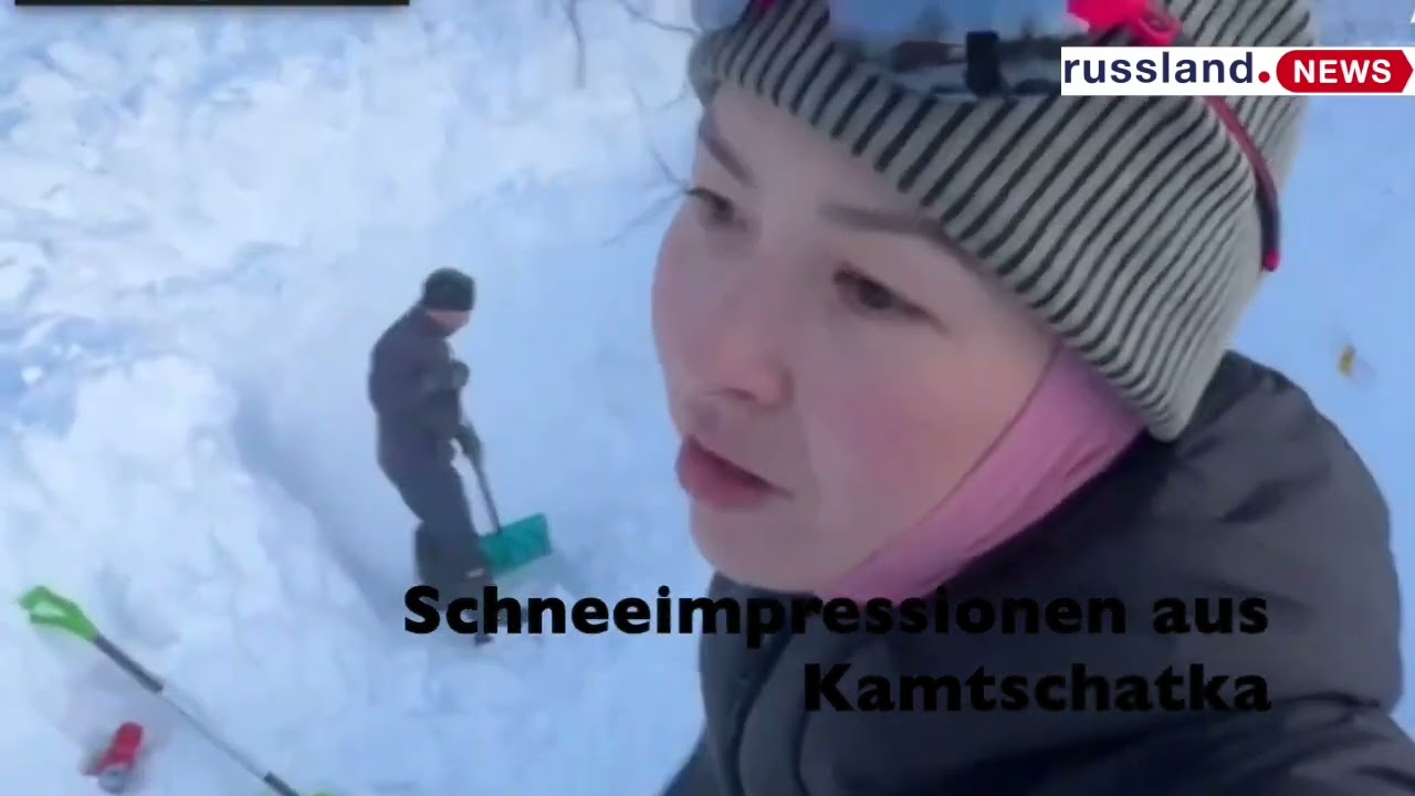 Weitere Schneeimpressionen aus Kamtschatka