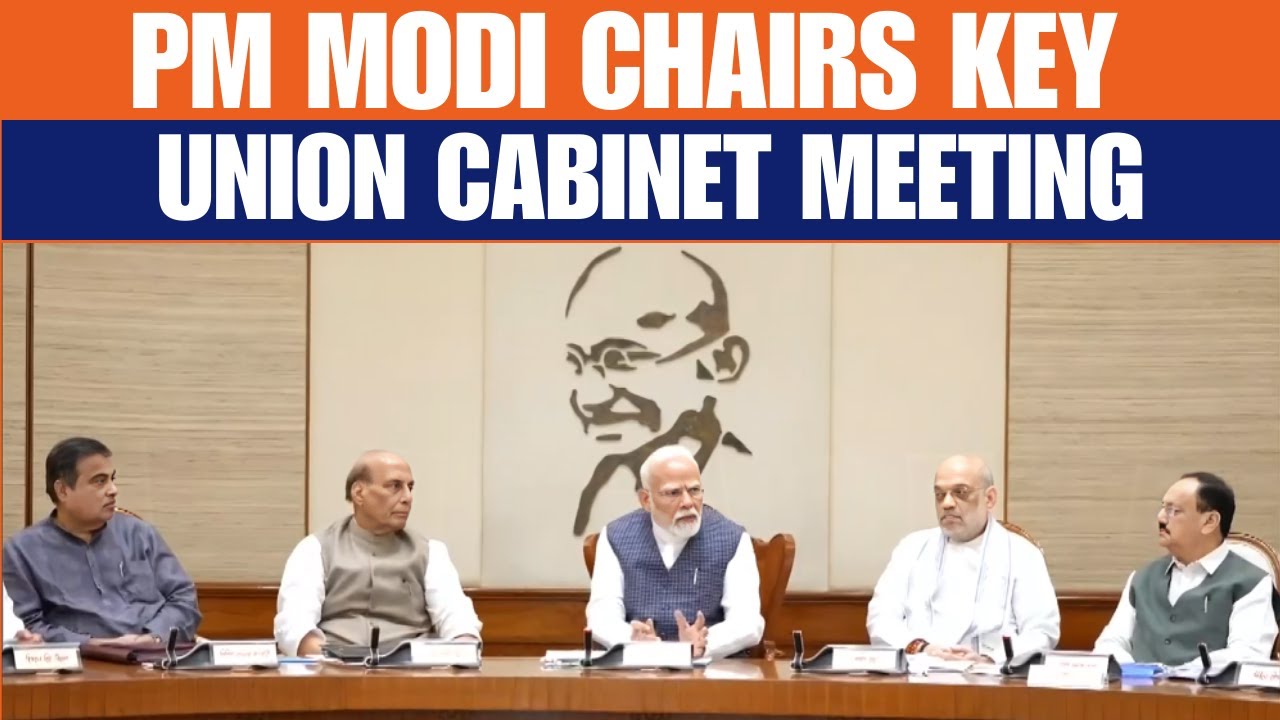 Delhi | Prime Minister Narendra Modi Chairs Union Cabinet Meeting | News9