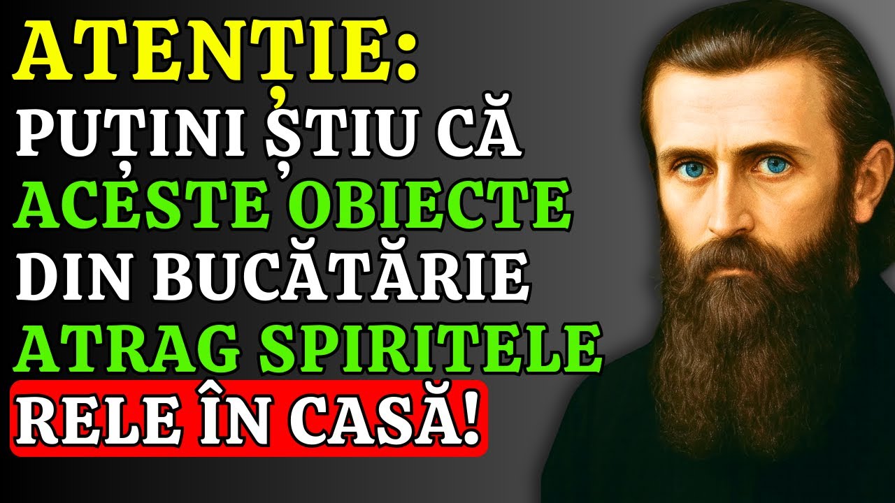 ACESTE 4 OBIECTE DIN BUCĂTĂRIA TA ATRAG ENERGII NEGATIVE, SCOATE-LE IMEDIAT DIN CASĂ! | ARSENIE BOCA
