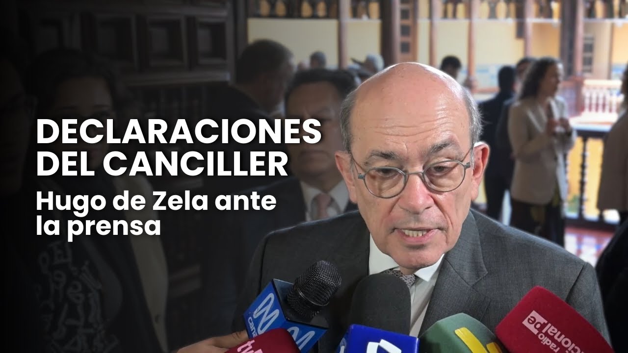 Declaraciones del canciller Hugo de Zela ante la prensa | 16.12.25