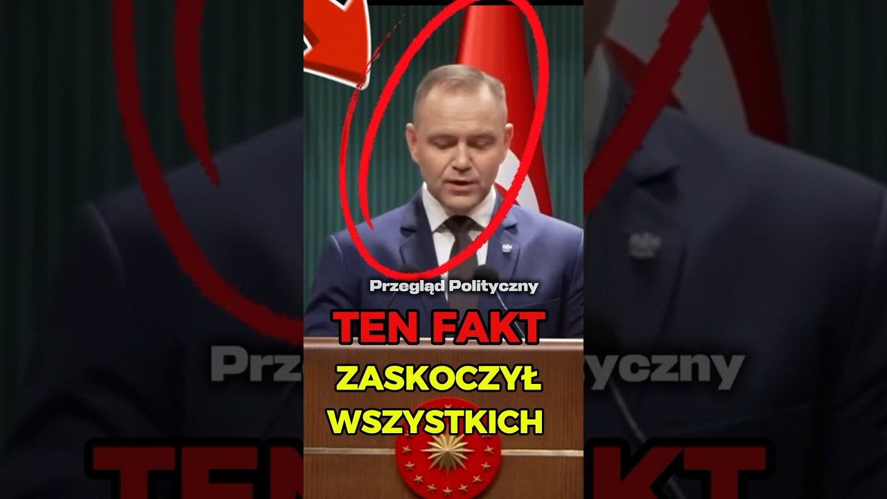 TYM FAKTEM NAWROCKI ZASKOCZYŁ WSZYSTKICH! POLSKA-TURCJA DWA BRATANKI?  #polityka #viral #nawrocki