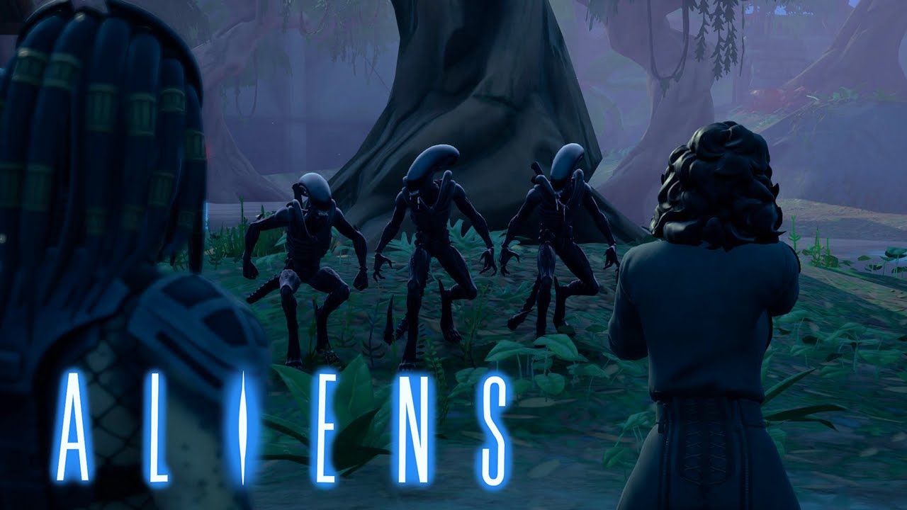 Fortnite Roleplay ALIENS (XENOMORPH and RIPLEY)