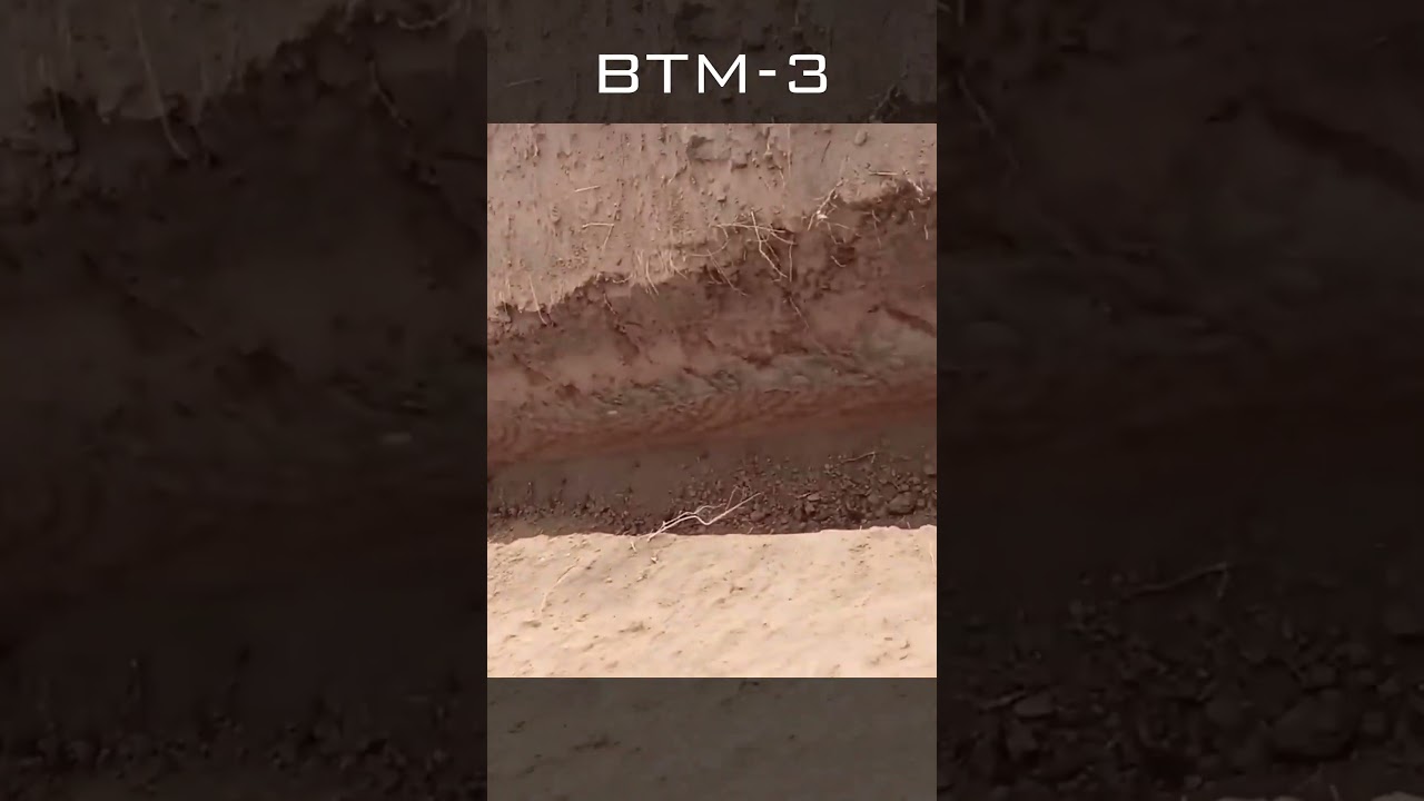 BTM-3 High Speed Trench Digger in Ukraine #tank #war