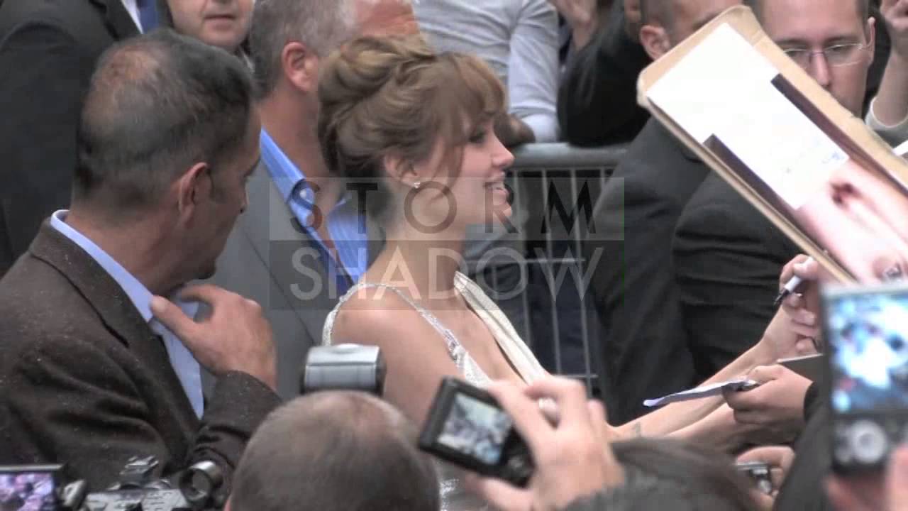 Salt movie premiere in Paris with Angelina Jolie at the 