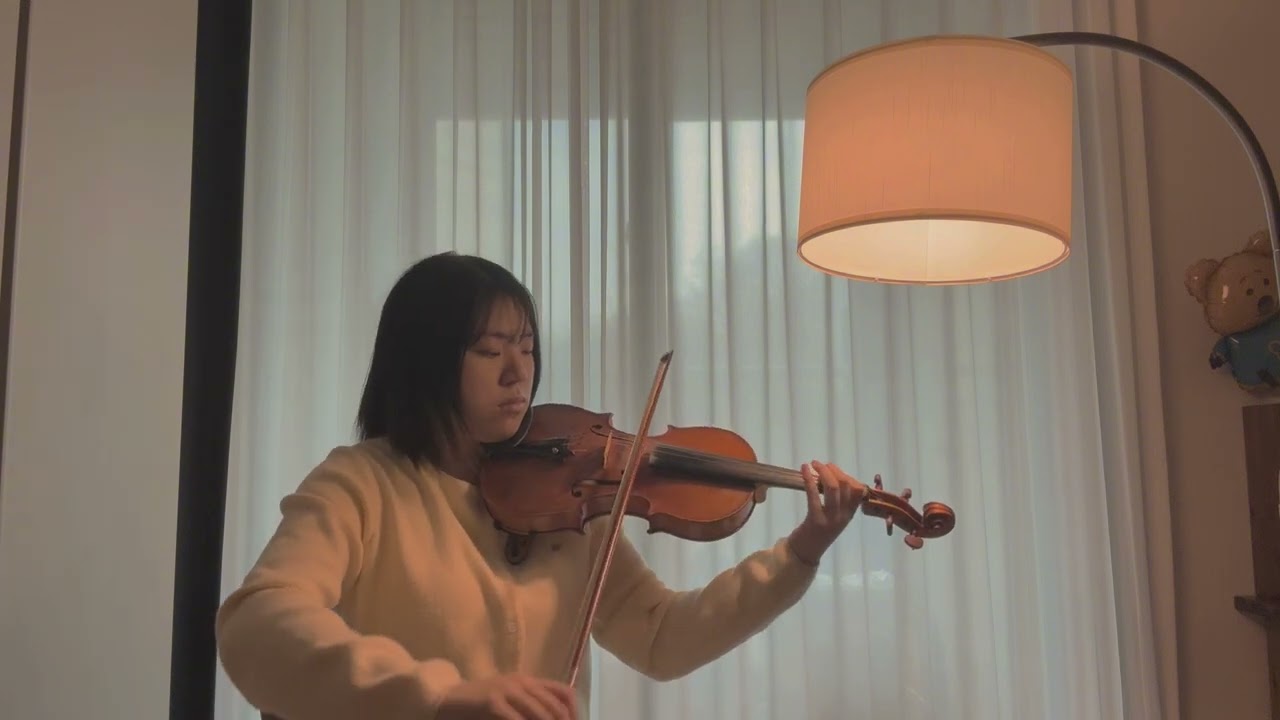원하고 바라고 기도합니다 (바이올린 찬양)
