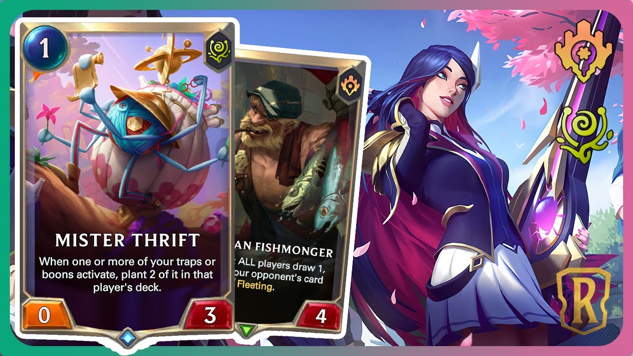 Flashbomb & Portal Printer!! | Caitlyn + Norra deck | Legends of Runeterra