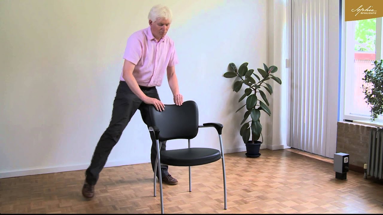 Parkinson fysiotherapie oef 11: Uitvalpas zijwaarts